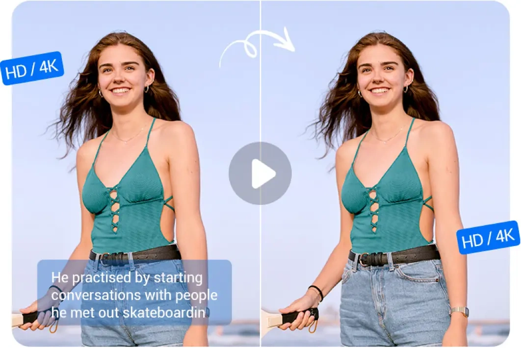 Nettoyez les légendes de texte sans maculer la scène