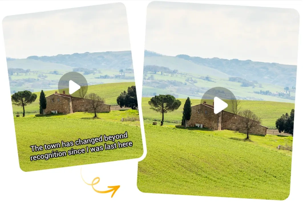 Superpositions claires de sous-titres YouTube et de longs formats
