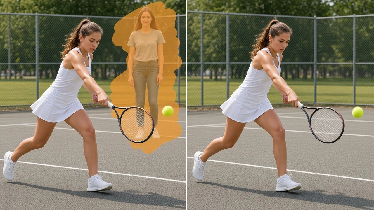 AI Unerwünschte Objekte von Foto online kostenlos entfernen