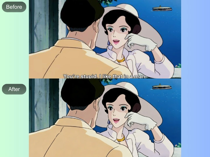 Restore Original Footage for Editing