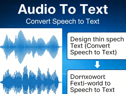 What is FlowChartAI's Audio To Text Conversion?