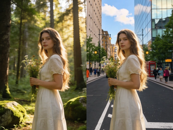 Seamless Photo Background Replacement