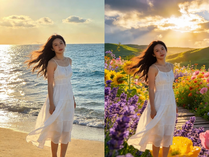 High-Quality AI Background Enhancement