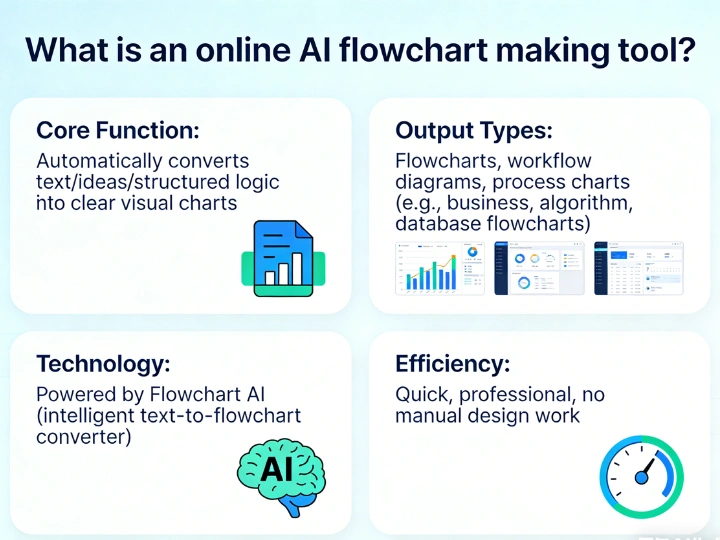What is AI Flowchart Maker Online?