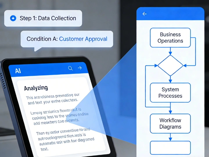 Auto Generate Process Flow Diagrams from Text