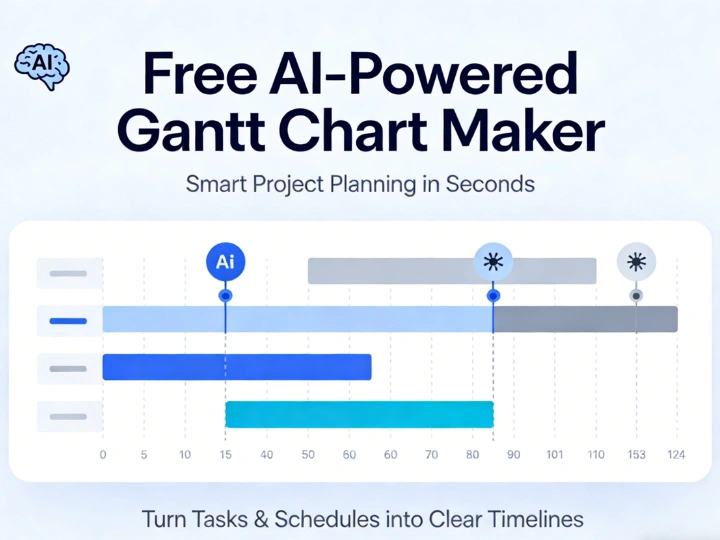 Free AI Gantt Chart Generator for Smart Project Planning