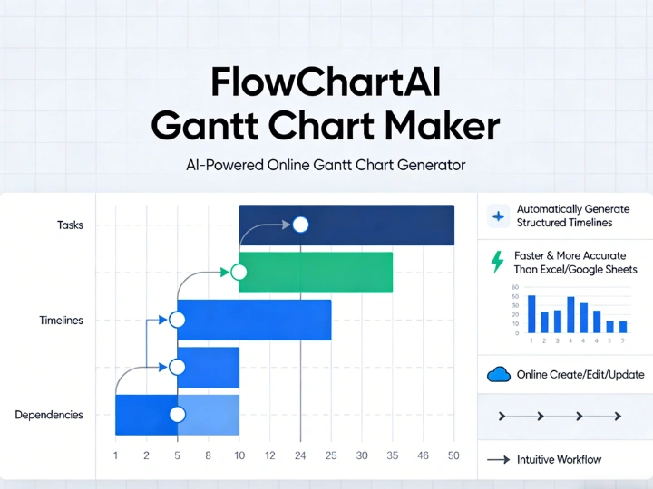 What is FlowChartAI’s Gantt Chart Maker?