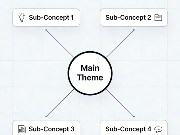 Instantly Turn Ideas into Structured Mind Maps