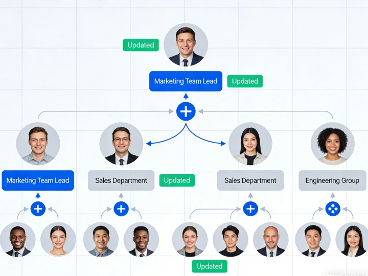 Dynamic Hierarchy Chart Creation for Growing Teams