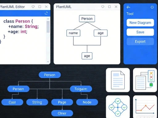 Design Class Diagrams in PlantUML Visual Editor