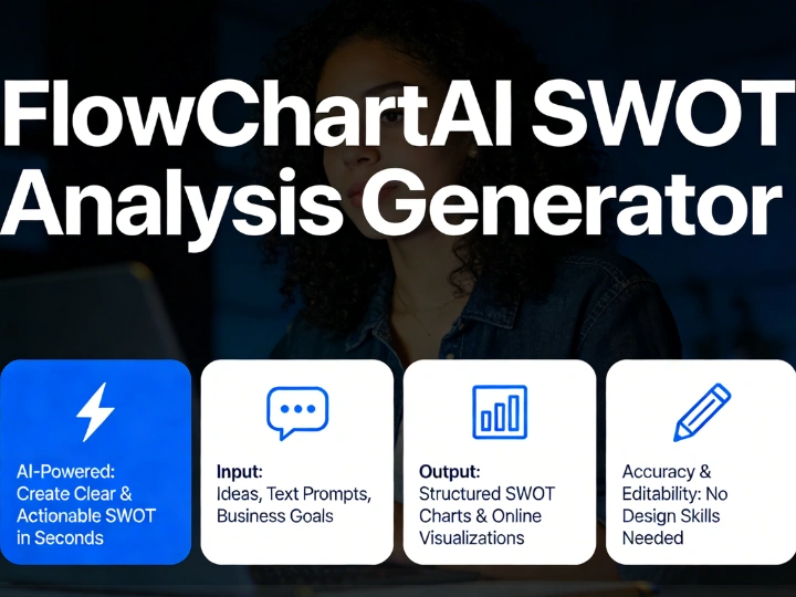 What is FlowChartAI's SWOT Analysis Maker?