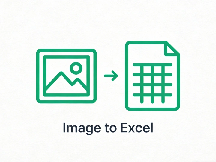 AI Image to Excel Converter - Convert JPG/PNG/JPEG to Excel XLS