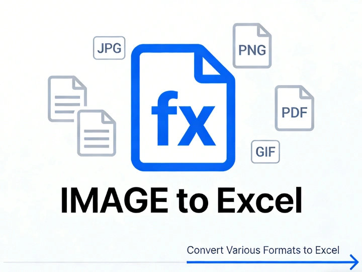 Convert Image to Excel Tables Instantly