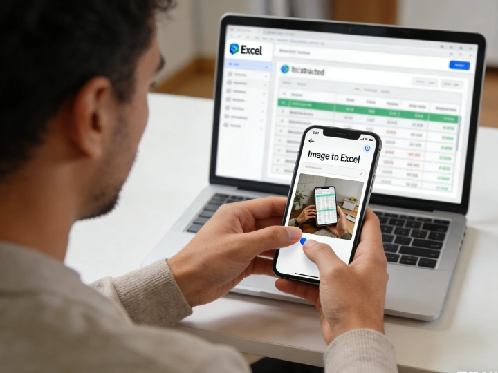 Turn JPG or PNG Files into Editable XLS