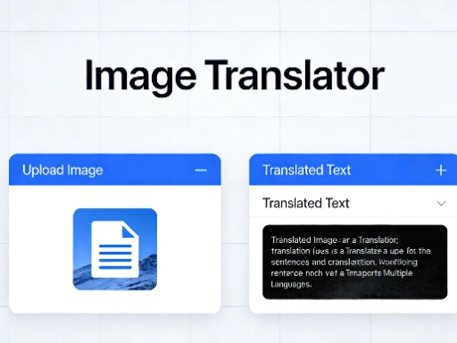 Image Translator Online Free with AI Precision