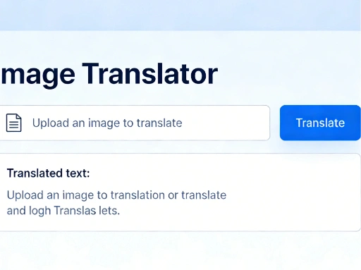 Convert Chinese Images to Readable English