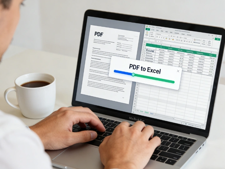 Online & Free PDF to Excel Tool