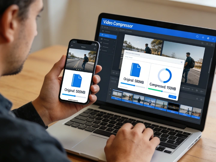 Resize Video for Mobile & Web Performance